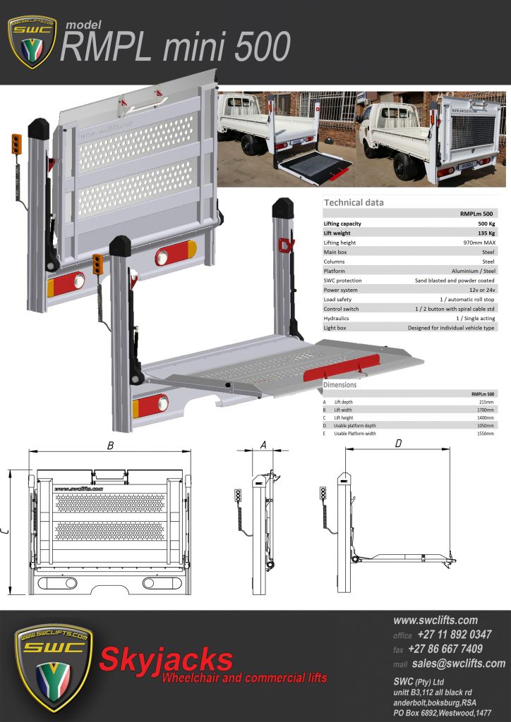 RMPL mini 500 - Brochure